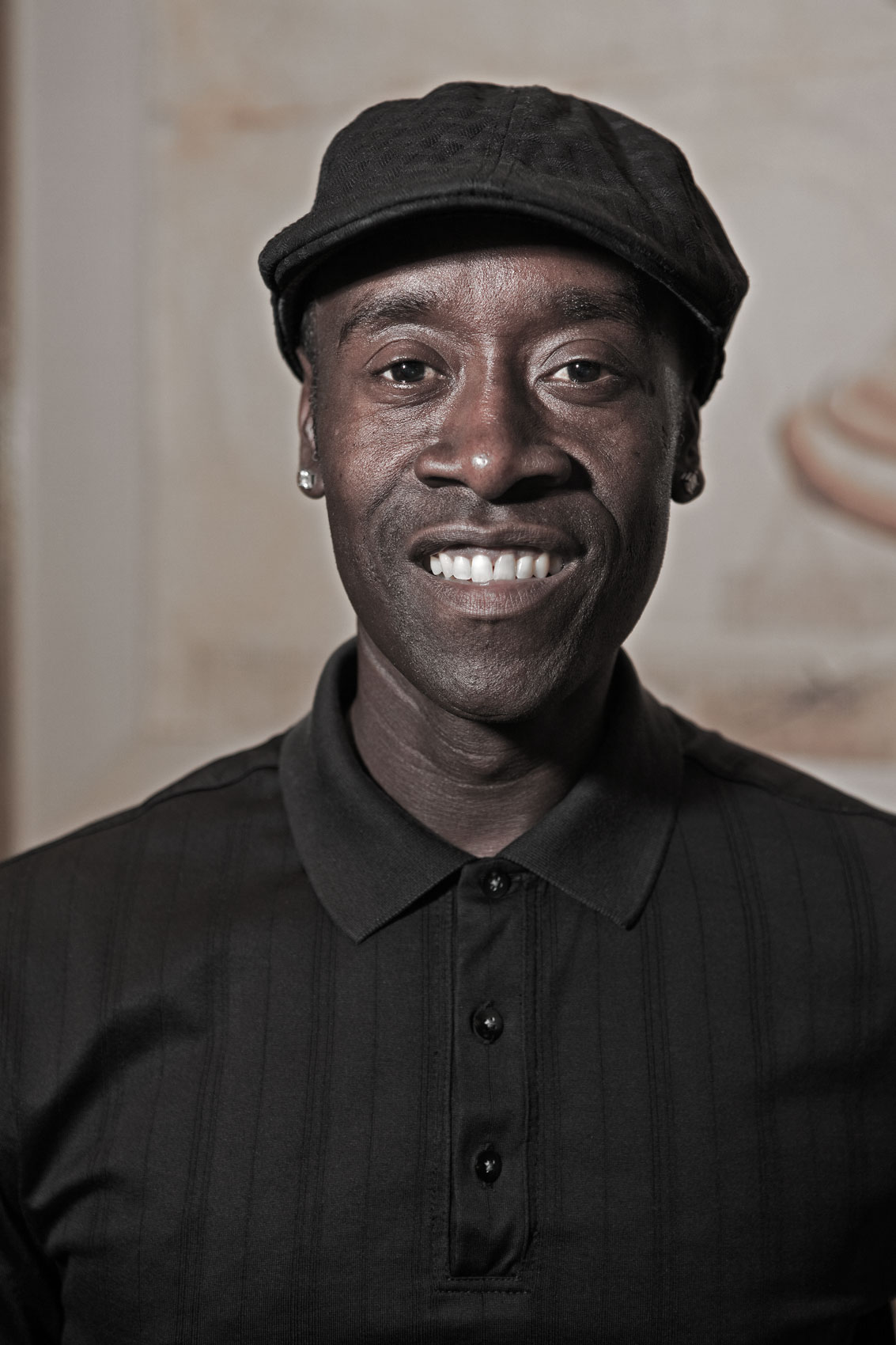 Portrait of Don Cheadle at The Four Seasons Hotel, Los Angeles, by Celebrity Photographer Michael Weschler.